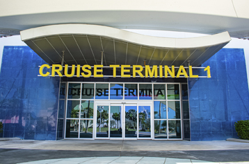 Entrance to Cruise Terminal 1