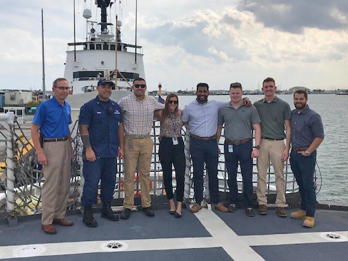 Interns at Port Canaveral