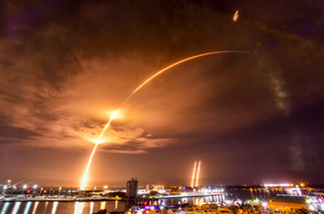 Double Boosters from Port Canaveral - Malcolm Denemark ®