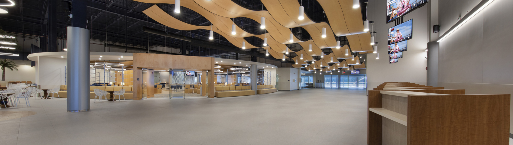 Interior view of Cruise Terminal 3 at Port Canaveral