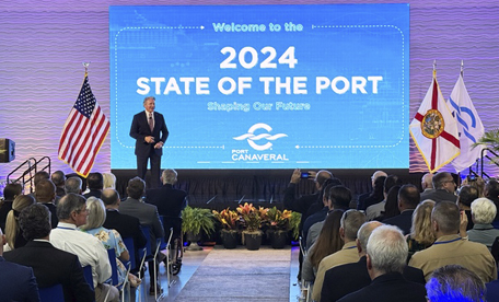 2024 State of the Port stage