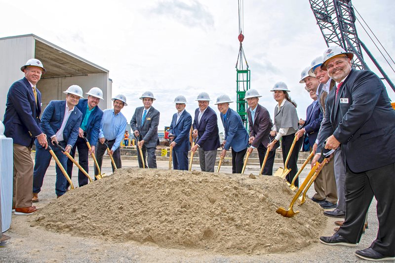 North Cargo Berth 3 Groundbreaking Dig Ceremony