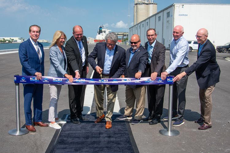 North Cargo Berth 3 Ribbon Cutting