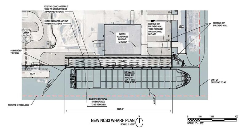 North Cargo Berth 3 Plan - After Construction