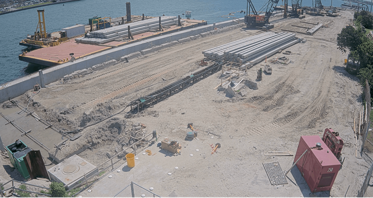 North Cargo Berth 4 construction expected completion date this fall